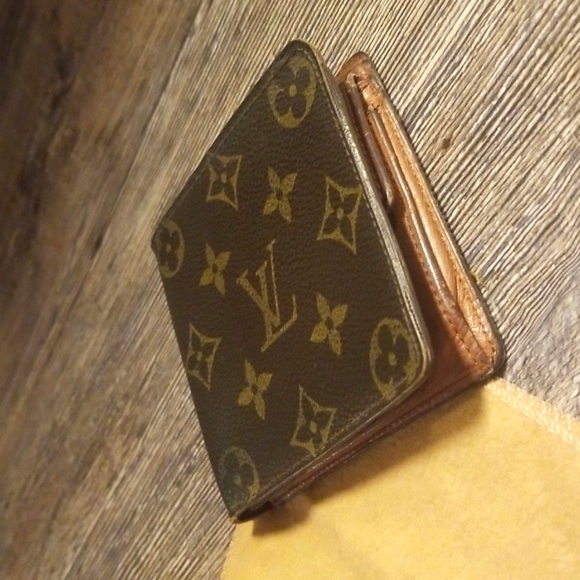 LV 2 Peice LOUIS VUITTON  wallet Bifold Billfold Billets Cartes Credit Monnaie - Picture 3 of 17